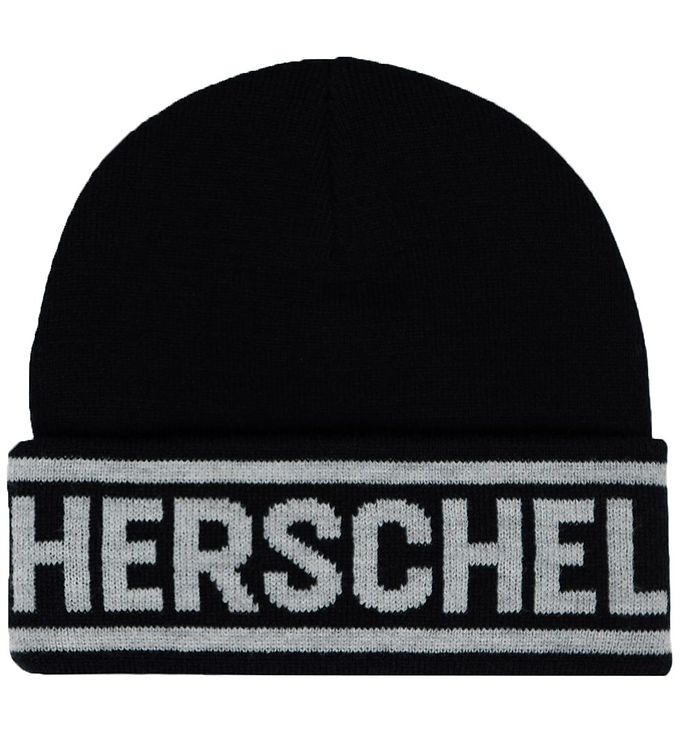 Image of Herschel Hue - Strik - Elmer - Black/Heather Light Grey - OneSize - Herschel Hue (286164-4072746)