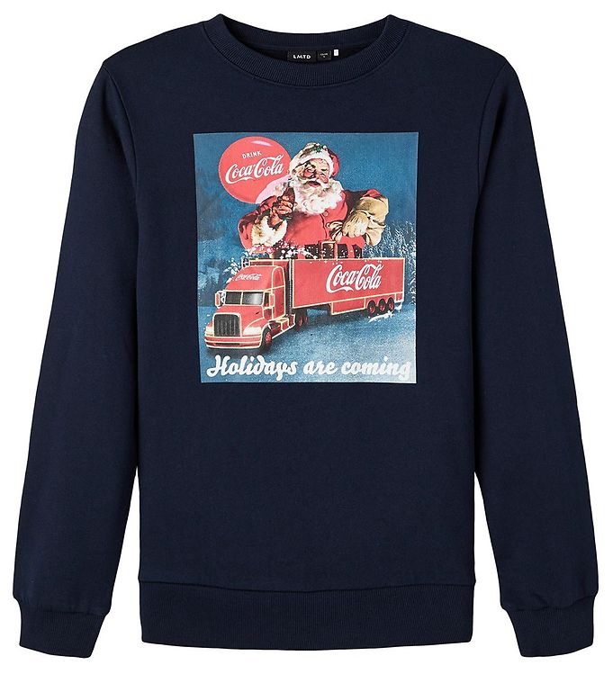 LMTD Sweatshirt  NlmOluf CocaCola  Navy Blazer/Truck