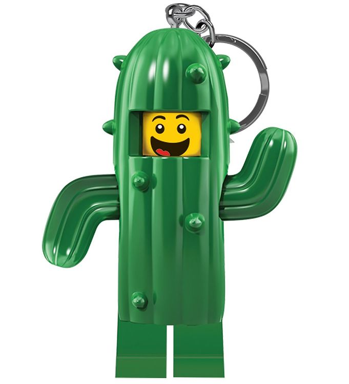 LEGO® Nøglering m. Lommelygte - Cactus Boy unisex