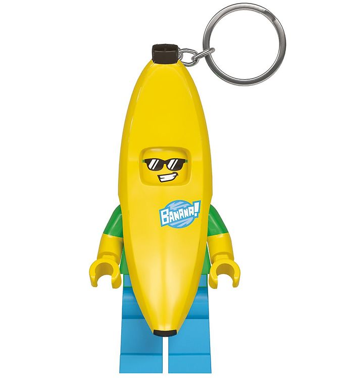 LEGO® Nøglering m. Lommelygte - Banana Guy unisex