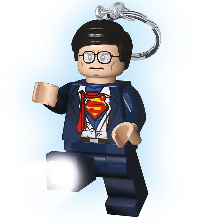 Lego Dc - Ledlite Nøglering - Clark Kent - 9 Cm