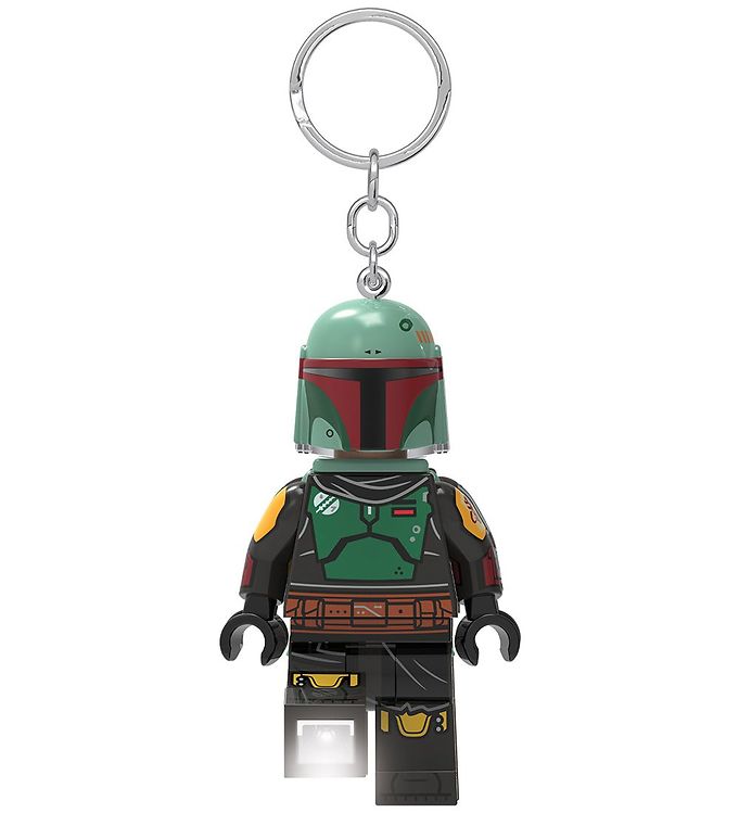 LEGO Star Wars Nøglering m. Lommelygte - Lego Boba Fett