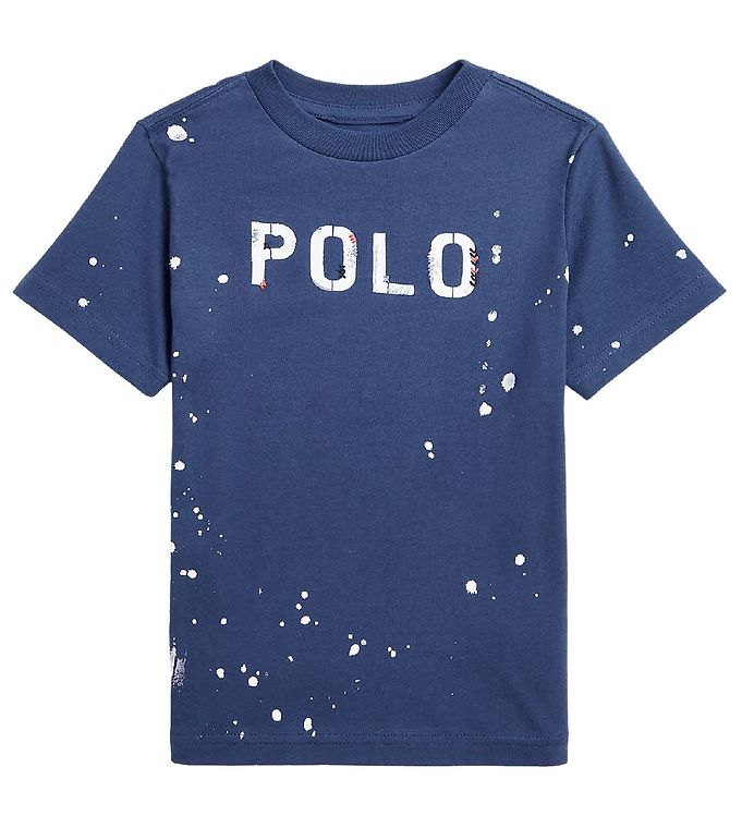 Polo Ralph Lauren T-shirt - SBTS II - Navy m. Hvid