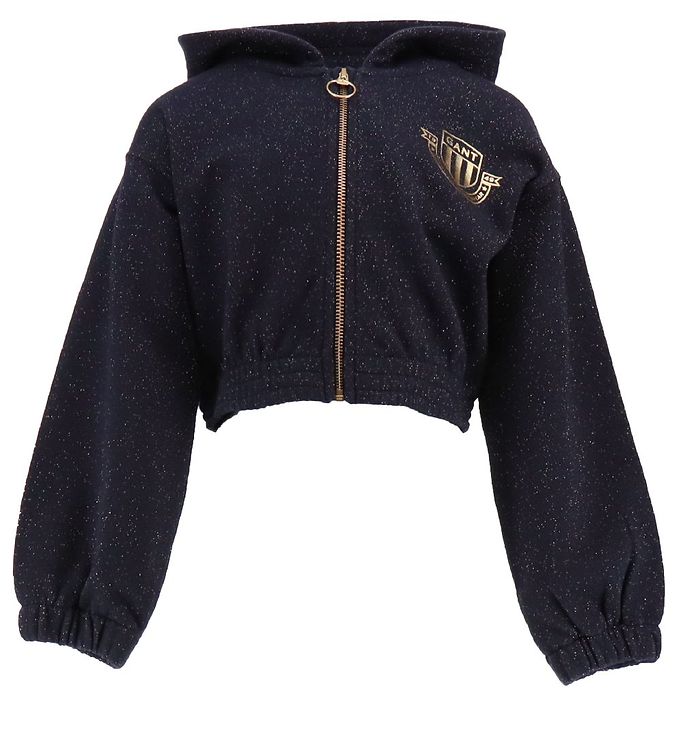 Billede af Gant Cardigan - Cropped - Evening Blue