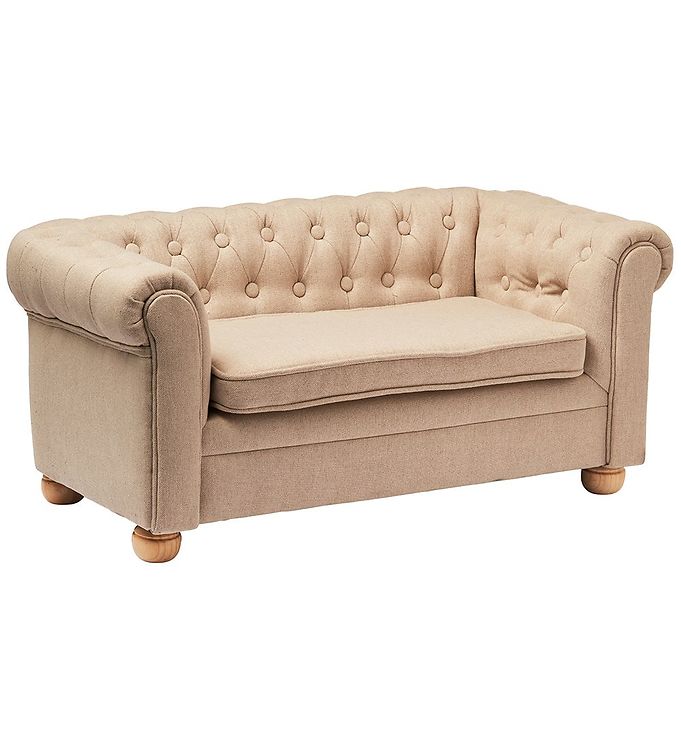 #2 - Kids Concept Sofa - Chesterfield - Beige