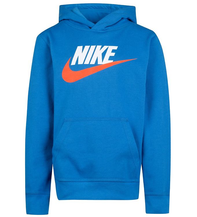 Nike Hættetrøje - Photo Blue