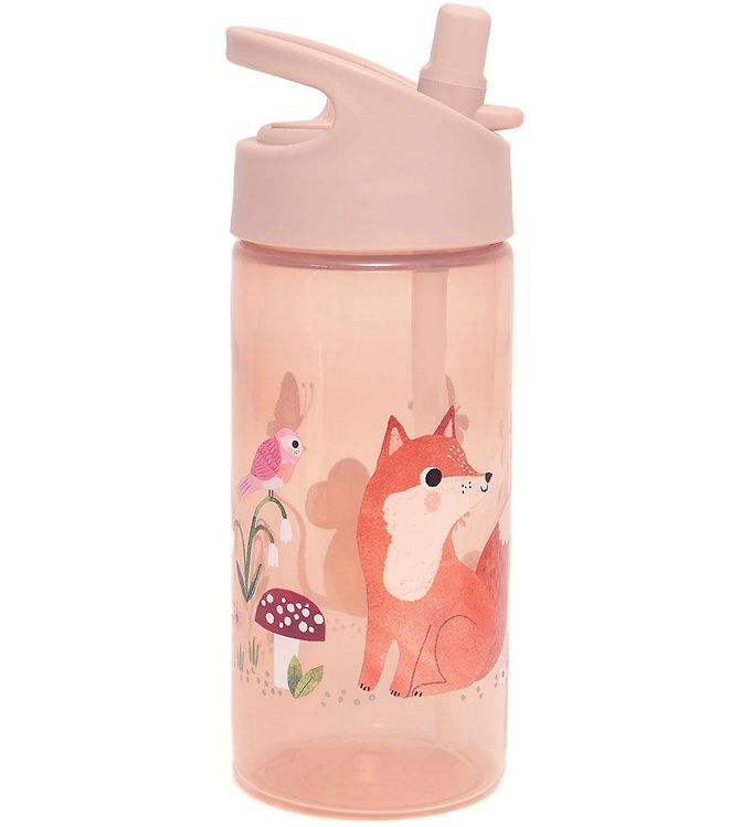 Petit Monkey Drikkedunk - Woodland - 380 ml - Pink