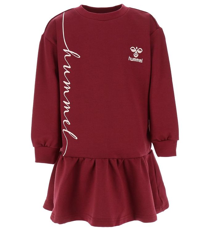 Hummel Kjole - hmlNoella Dress l/s - Cordovan