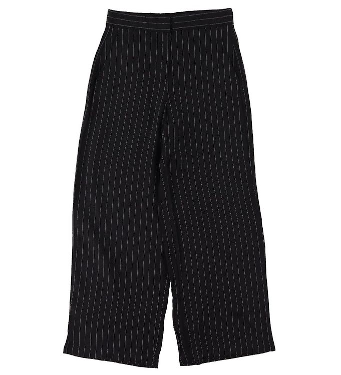 LMTD Bukser  NlfRin  Black/Pinstripes