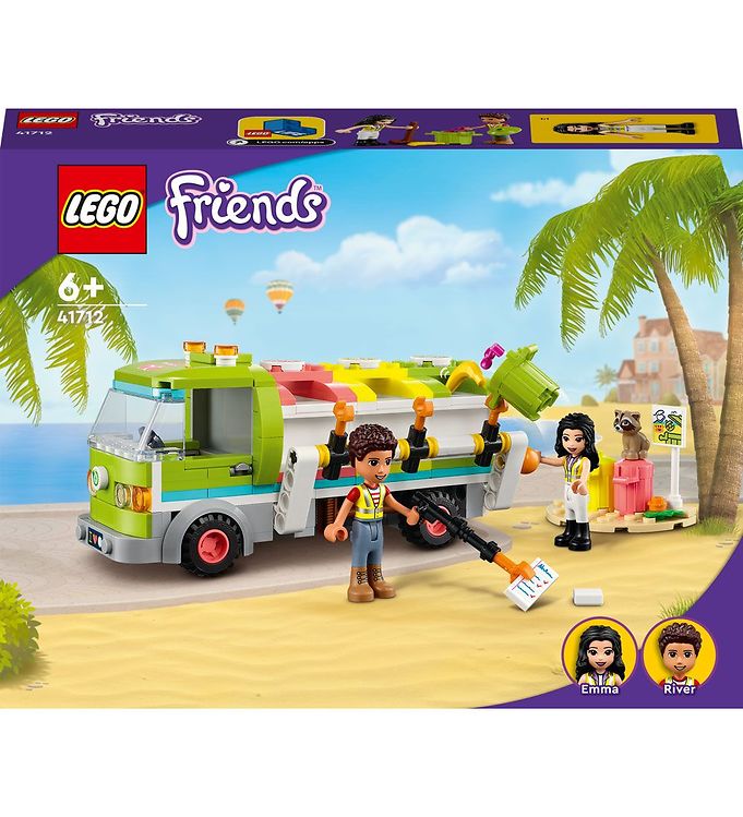 ubehag snyde Refinement LEGO Friends - Affaldssorteringsbil 41712 - 259 Dele