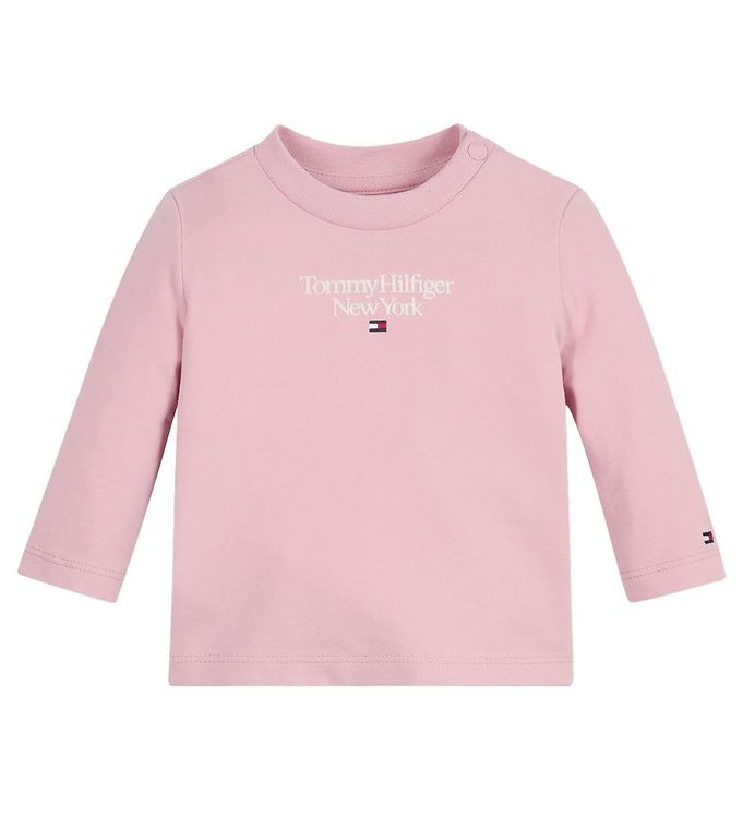 Tommy Hilfiger Bluse - Baby Tommy Graphic - Pink Shade