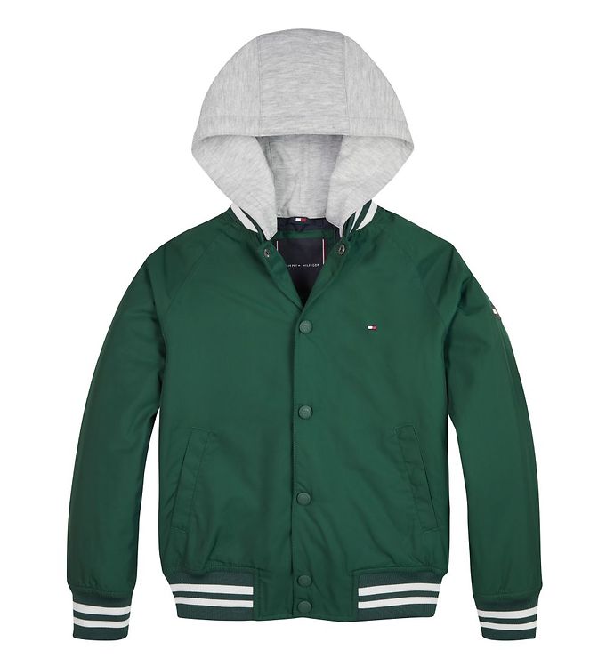 Tommy Hilfiger Jakke - Bomber Jacket Prep Green male