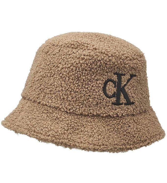 Image of Calvin Klein Bøllehat - Teddy Bucket Hat - Timeless Camel (285203-4053231)