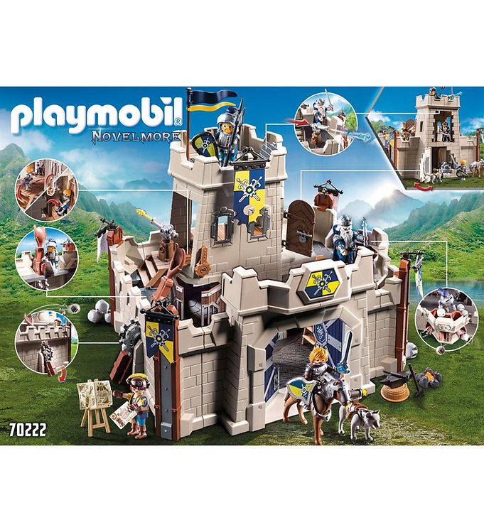 Playmobil - Fæstning - 70222 - Dele