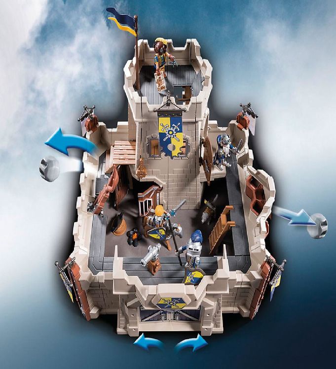 Dusør bjærgning Celebrity Playmobil Novelmore - Fæstning - 70222 - 214 Dele