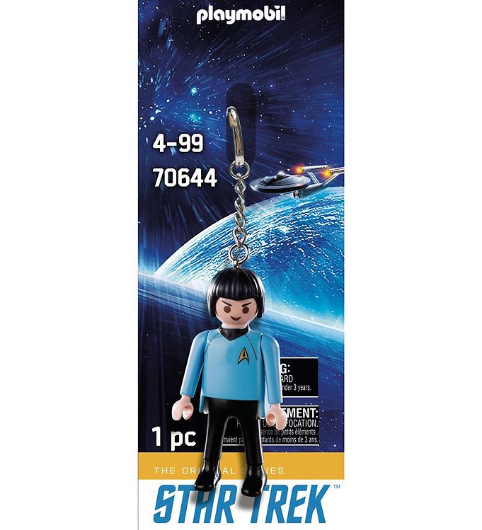 7: Playmobil Nøglering - Star Trek - Mr. Spock - 70644