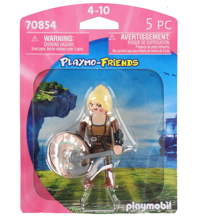 Playmobil Playmo-Friends - Viking Warrior - 70854 - 5 Dele - OneSize - Playmobil Legetøjsfigur
