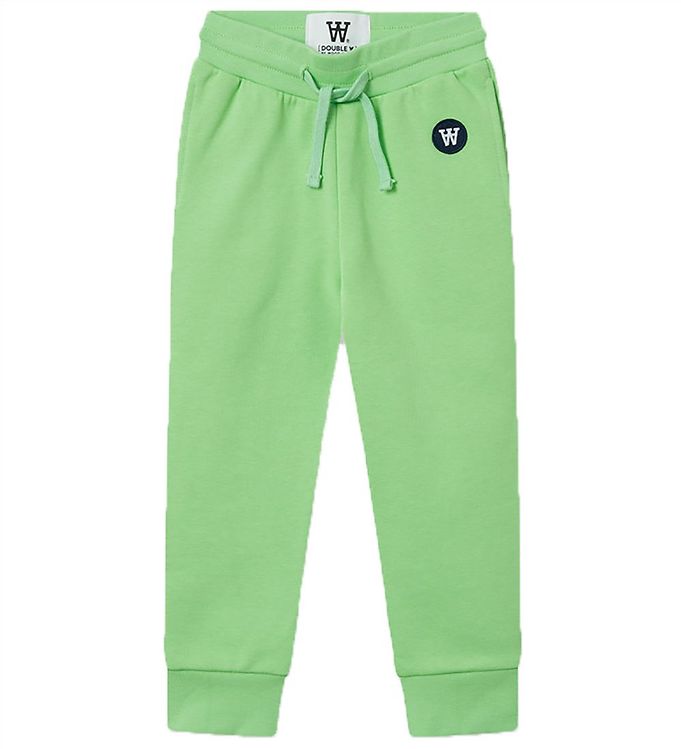 4: Wood Wood - Sweatpants - Ran - Pale Green