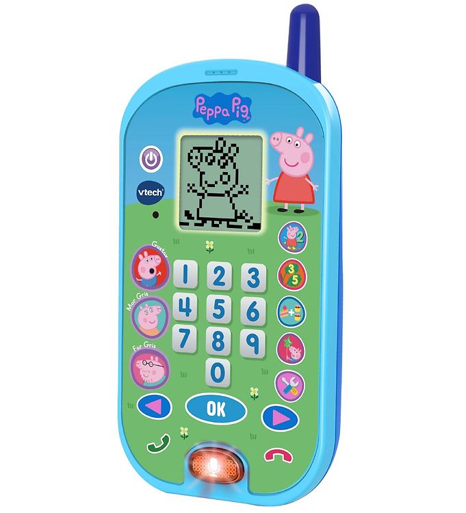 Image of Vtech Legetøjstelefon - Gurli Gris Snak & Lær Telefon - OneSize - Vtech Telefon (285005-4050254)