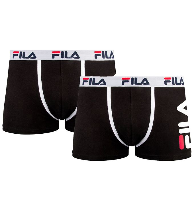 Image of Fila Boxershorts - 2-Pak - Sort m. Logo (285473-4057892)