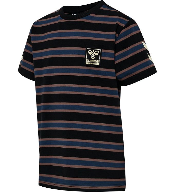 Image of Hummel T-Shirt - hmlOhio T-Shirt s/s - Sort - 8 år (128) - Hummel T-Shirt (285013-4050904)
