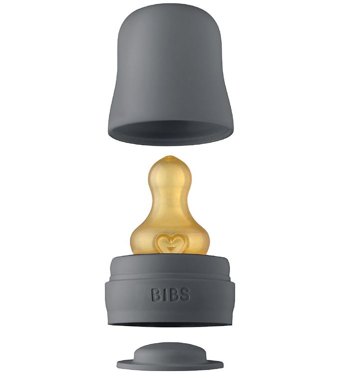 Bibs Flaskesut Sæt - 6 dele - Naturgummi - Iron