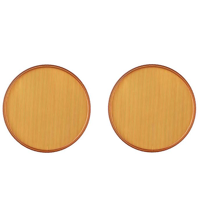 Liewood Tallerkner - Johs - 2-Pak - Yellow Mellow