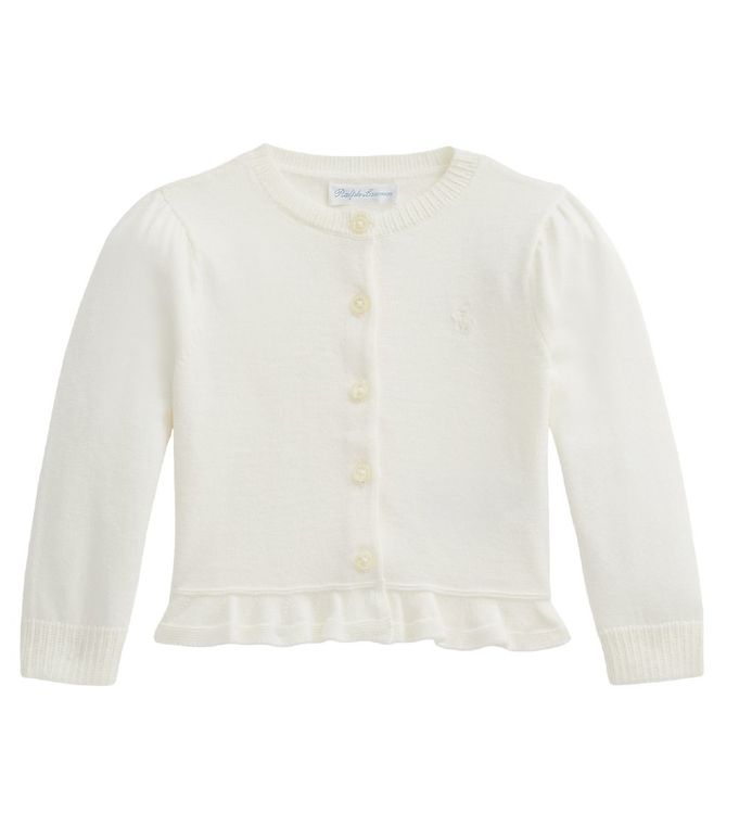 14: Polo Ralph Lauren Cardigan - Strik - Classics II - Cream