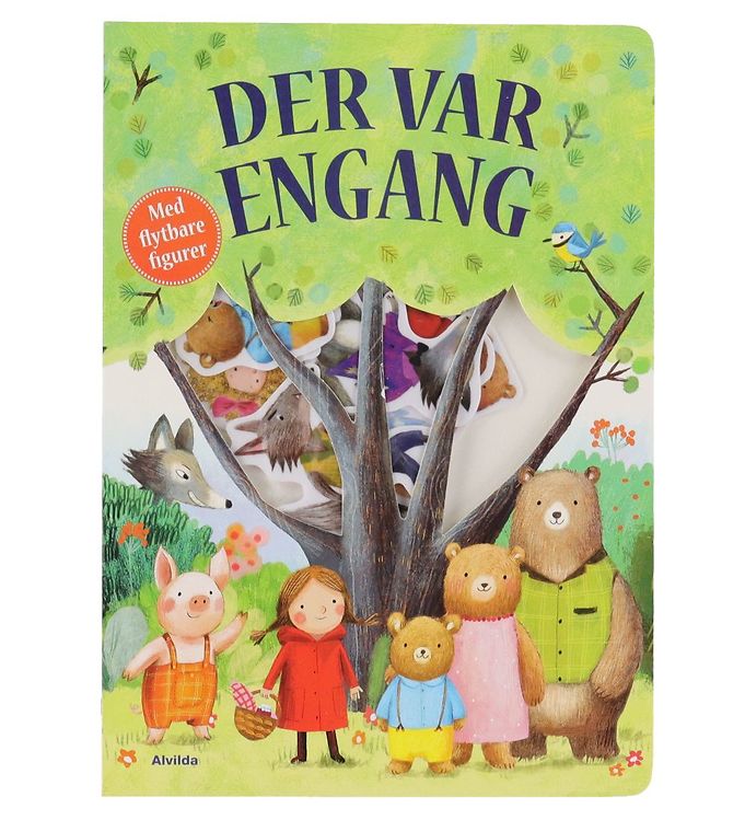 Image of Alvilda Bog - Der Var Engang (Med Flytbare Figurer) - Dansk - OneSize - Alvilda Bog (286913-4086009)