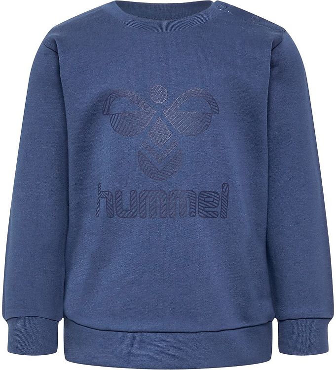 Billede af Hummel Sweatshirt - hmlFastwo Lime Sweatshirt - True Navy