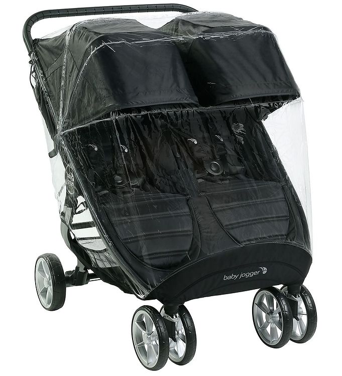 Baby Jogger Regnslag - Double - City Mini - Gennemsigtig