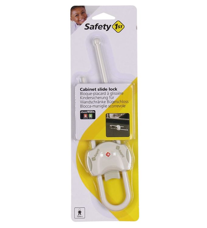 Image of Safety 1st Skabslås - Hvid - OneSize - Safety 1st Sikkerhedsudstyr (287695-4129250)