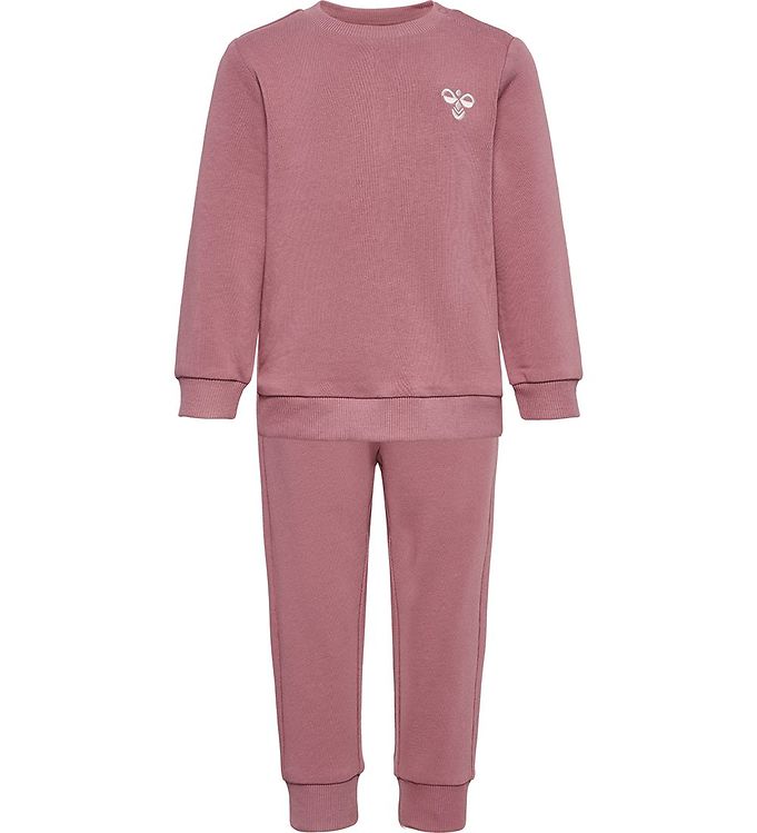 Hummel Sweatsæt - hmlSanto - Rosa