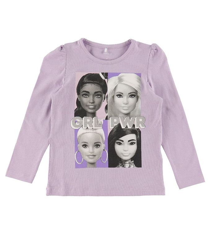 5: Name It Bluse - NmfSemma Barbie - Orchid Petal