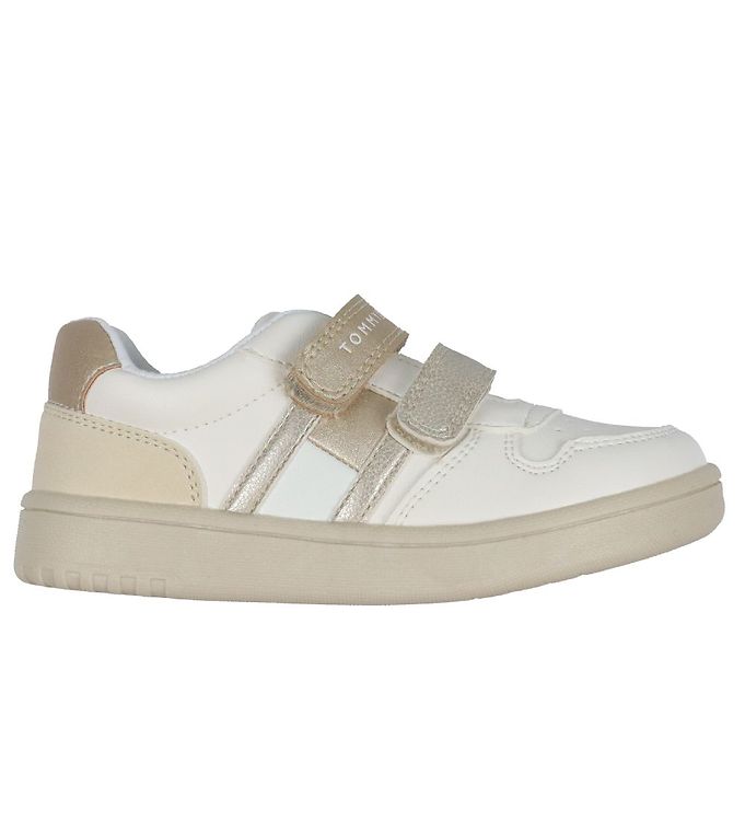 #3 - Tommy Hilfiger Sneakers - Velcro - Milk/Platinum/Beige