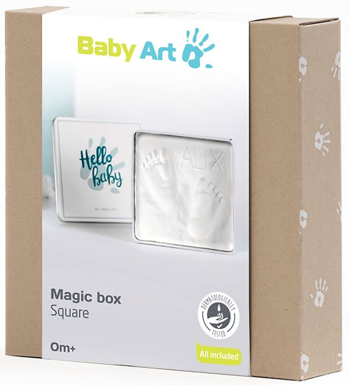 Billede af Baby Art Hånd- Og Fodaftryk Sæt - Magic Box Square