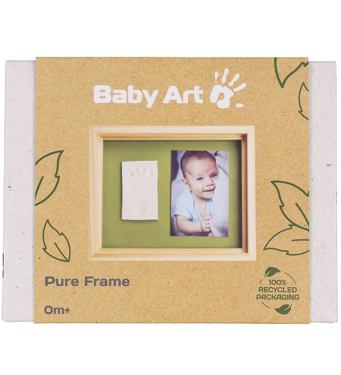 Baby Art Hånd- Og Fodaftryk Sæt - Pure Frame unisex