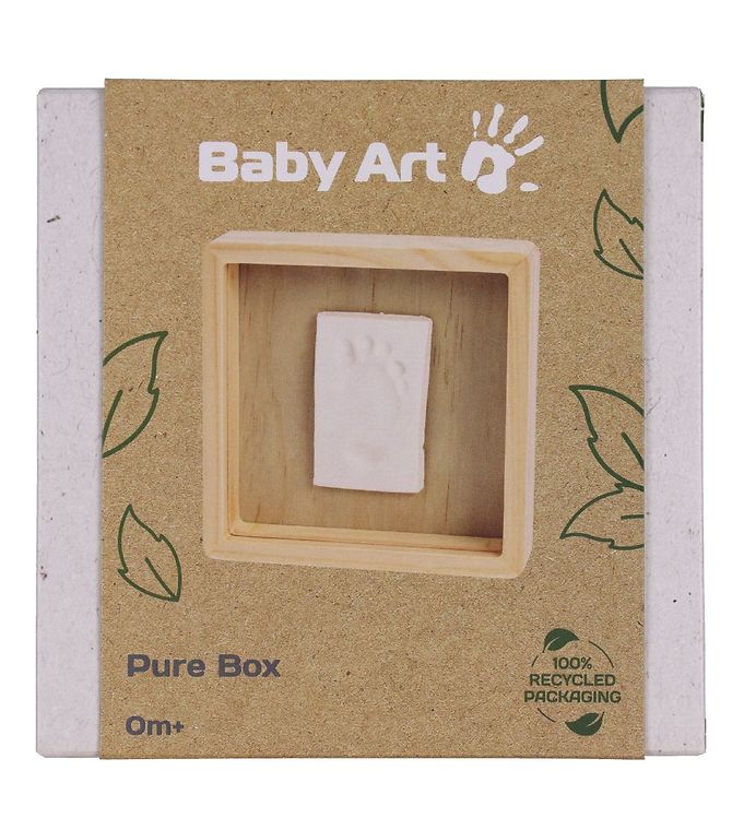 Baby Art Hånd- Og Fodaftryk Sæt - Pure Box unisex