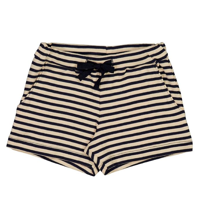 9: Wheat Shorts - Walder - Deep Wave Stripe