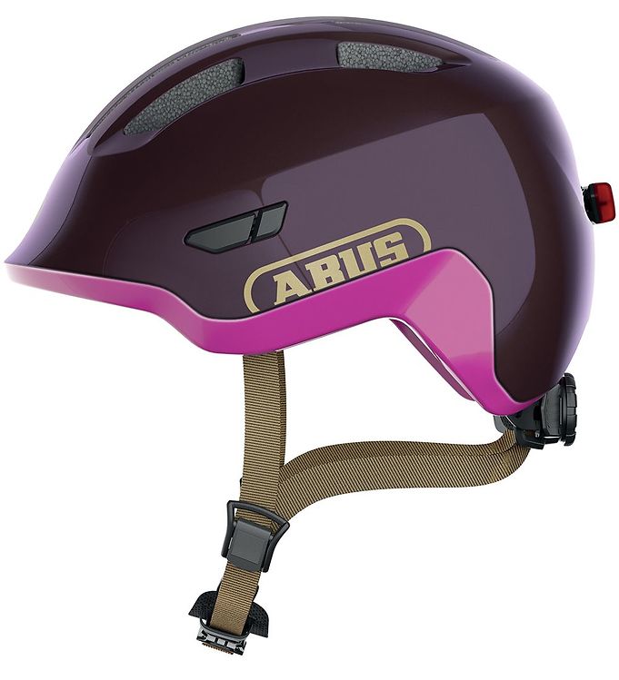 Image of Abus Cykelhjelm - Smiley 3.0 Ace Led - Royal Purple - 45-51 cm - Abus Cykelhjelm (288174-4133103)
