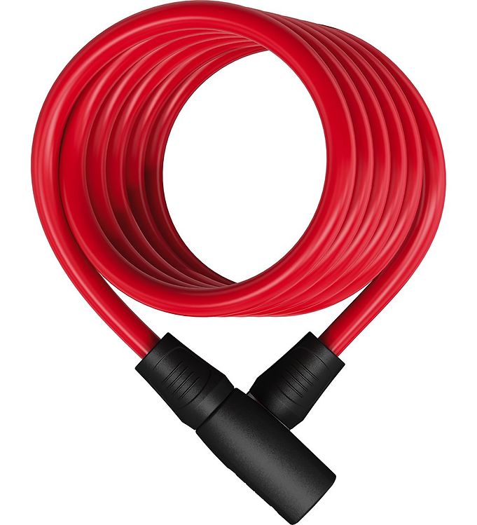 Billede af Abus Spirallås - 3506K - 120 cm - Rød