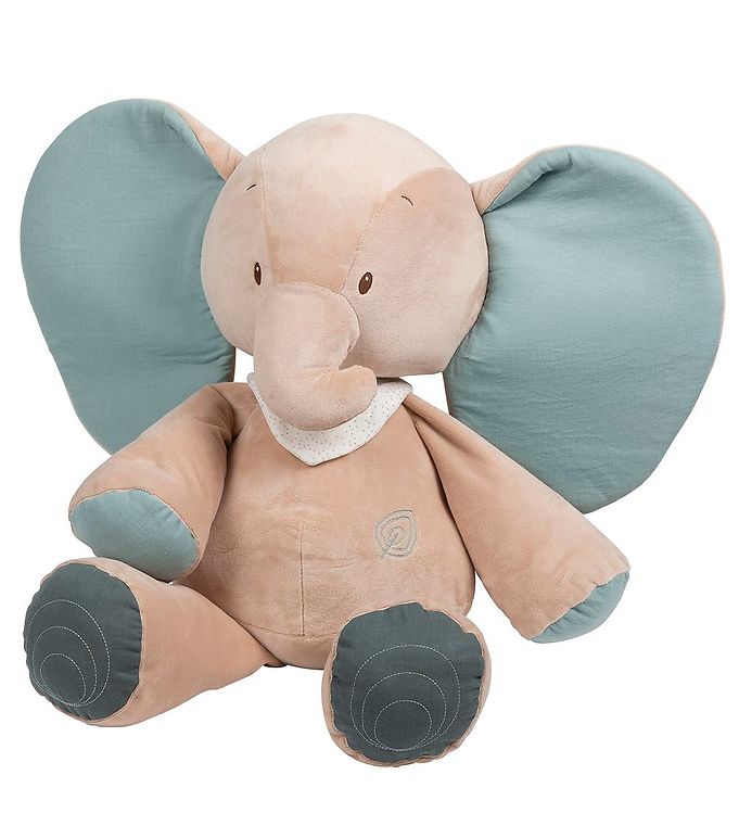 Billede af Nattou Bamse - 75 cm - Cuddly Axel Elephant - Brun