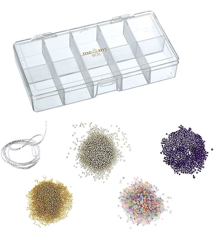 Billede af Me&My BOX Smykkesæt - Smykke Kit Armbånd - Glasperler