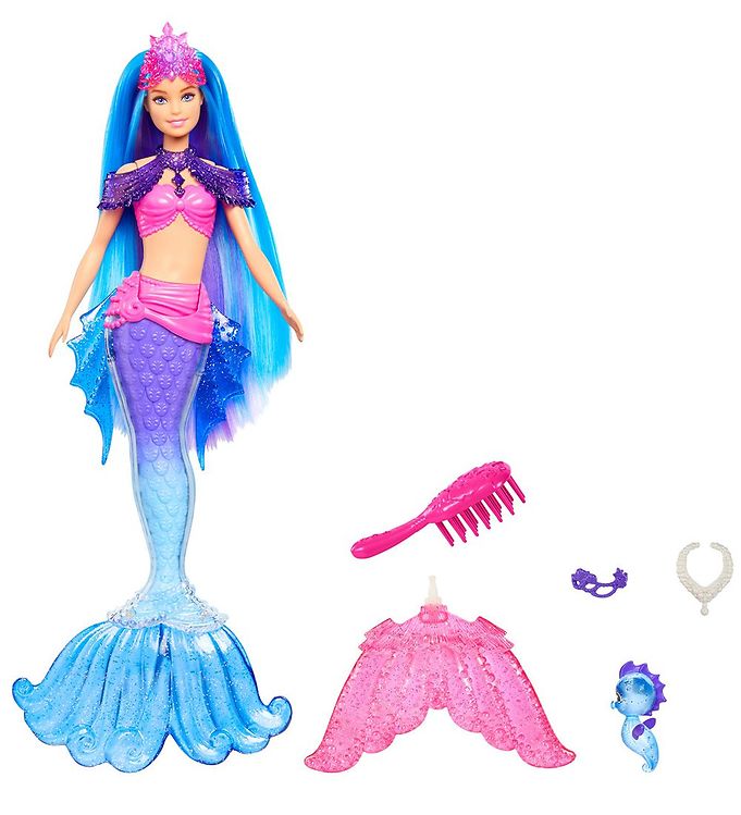 Image of Barbie Dukke - Malibu Havfrue - Mermaid Power - OneSize - Barbie Dukke (288539-4136667)