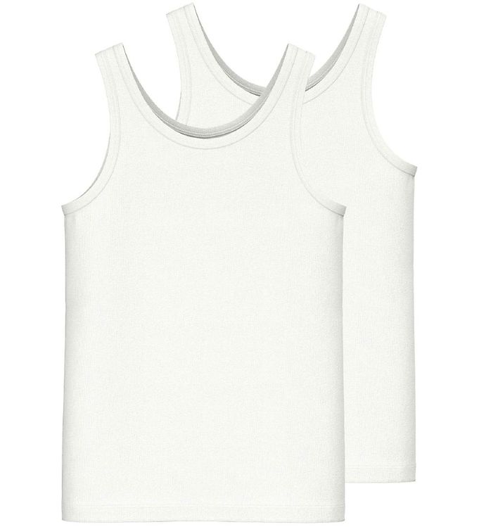 Name It Undertrøje - Noos - NkfUu - 2-pak - Bright White