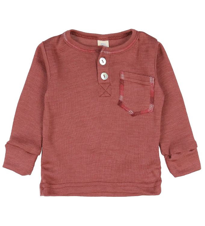Engel Bluse Uld/silke Copper