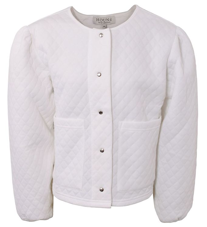 Image of Hound Cardigan - Ouilted - Off White - 16 år (176) - Hound Cardigan (227104-1120528)