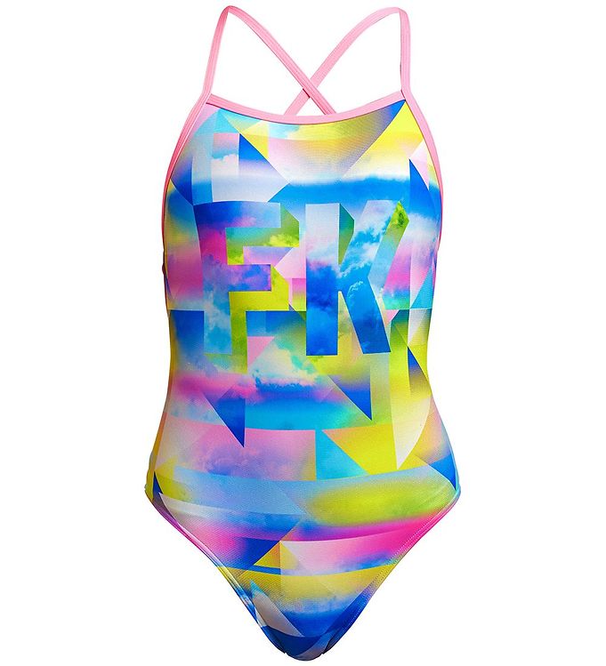 Funkita Badedragt - UV50+ Strapped in Counting Clouds female