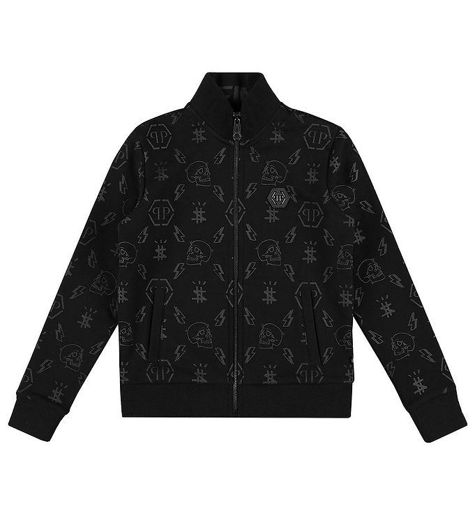 Philipp Plein Cardigan Monogram Sort Print