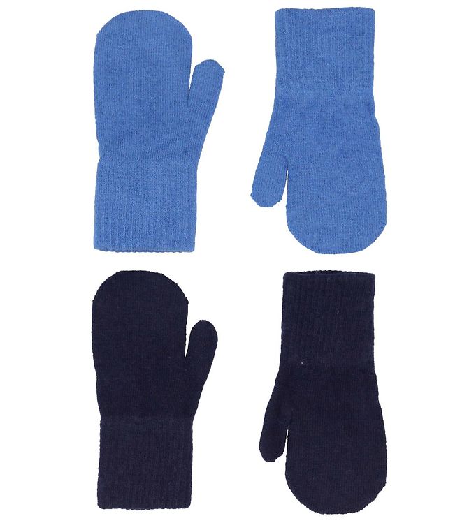 CeLaVi Luffer – Uld/Nylon – 2-pak – Bright Cobalt/Navy